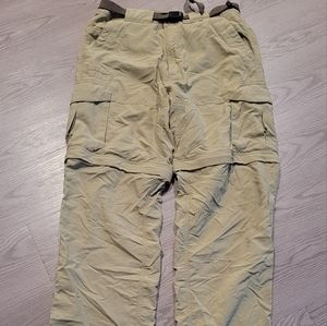 Great Condition Ex0fficio convertible pants size 32 tan
